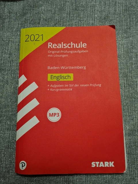 Englisch Prüfung Realschule Sachsen Pdf REALSCHULE ORIGINAL-PRÜFUNGSAUFGABEN MIT Lösungen Englisch Baden