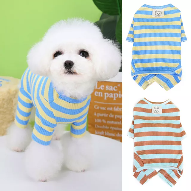 Pyjama Pour Chien Chat Chiot Combinaison Vêtements Pour Animaux De Compagnie R