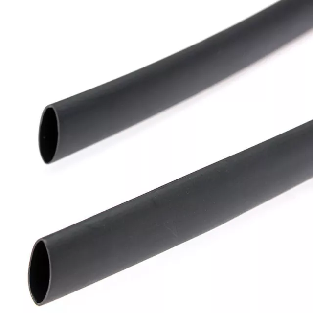 5 Meters Black Heatshrink 2:1 Tube Tubing Sleeve Sleeving Shrink N4V0 Heat U2N7