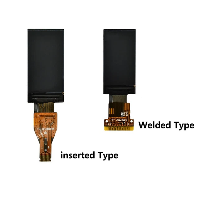 Compact TFT Display LCD Screen Insert/weld Resolution SPI 0.96 -inch 3.3V