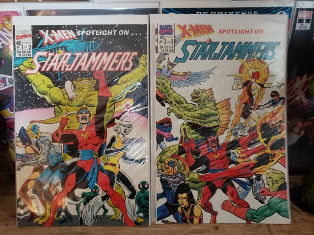 X-Men Spotlight On Starjammers 1990 Complete Series 1 2