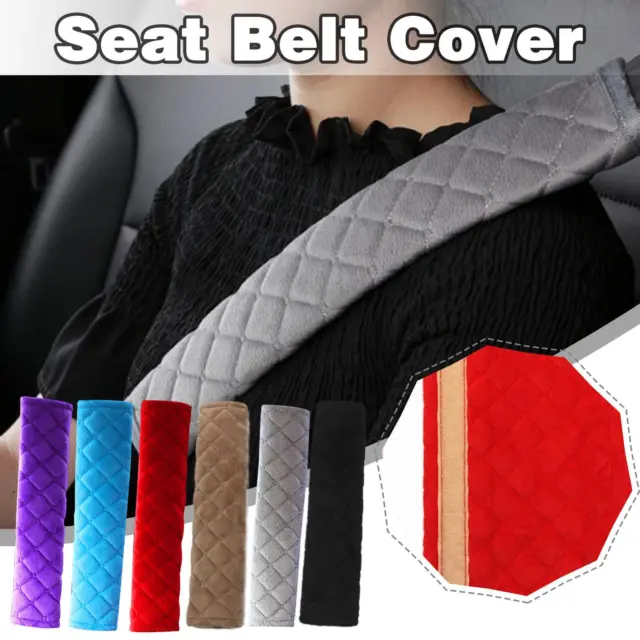 Car Safety Seat Belt Shoulder Pad Cover Cushion Harness Comfortable Drivin T8P7