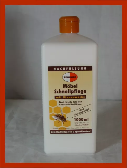 RENUWELL Möbel-Schnellpflege Möbelpflege 1000 ml  *NEU*