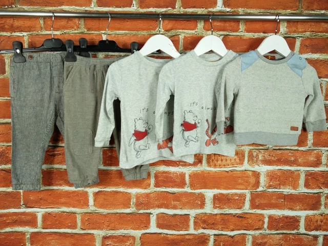 BABY BOY BUNDLE AGE 12-18 MONTHS ZARA NEXT etc TROUSERS TOP JUMPER DISNEY 86CM