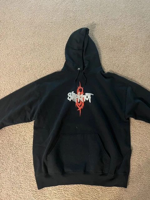 VTG 1999 Slipknot Sweatshirt OG Barcode Hoodie Sweatshirt Adult XL GOOD CONDTION