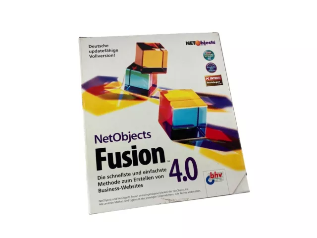 NetObjects Fusion 4.0 Die einfachste Methode zum Erstellen von Business Websites