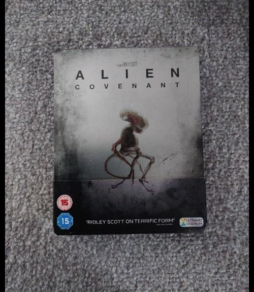 ALIEN COVENANT (STEELBOOK) 4K UHD Blu-ray, 2-Disc. Ridley Scott EUR 29 ...