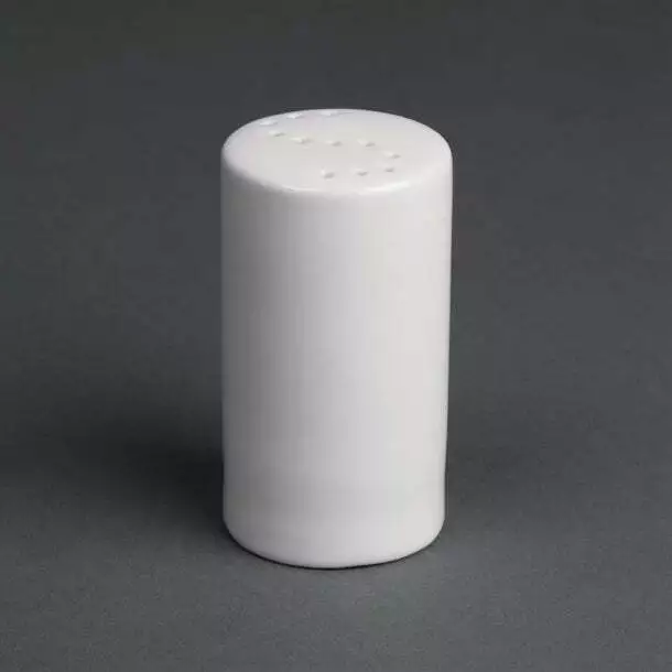 Olympia Whiteware Salt Shakers 80mm (Pack of 12) PAS-CB702