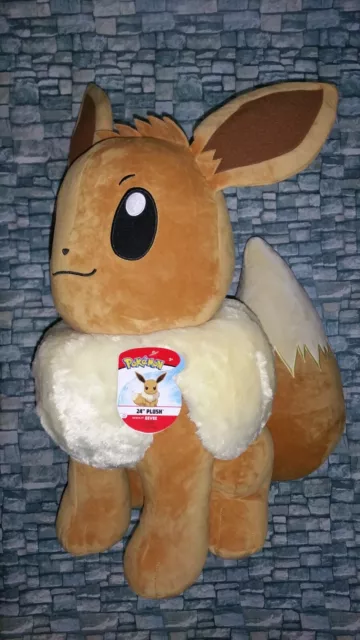 Jazwares Pokemon Eevee 24-in Plush