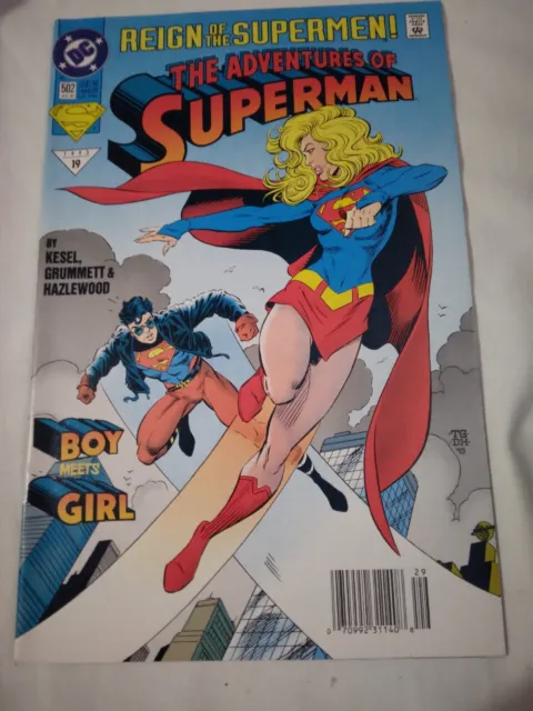 The Adventures of Superman #502 DC Comics 1993. We Combine Shipping