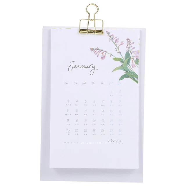 Calendario Agenda Giornaliera 2022 E Piccolo E Fresco Semplice Ufficio