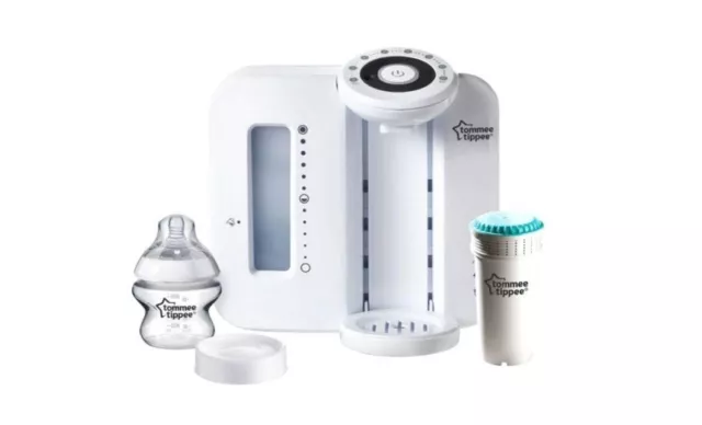 Tommee Tippee Perfect Prep Flaschenzubereiter mit Antibakteriellem Filter, Weiß