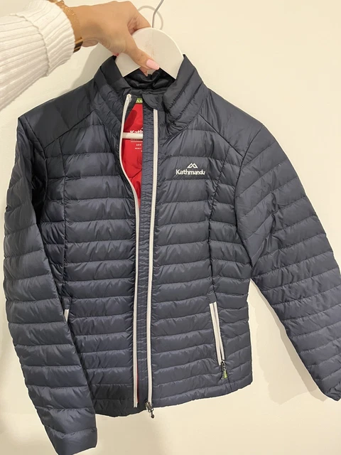 KATHMANDU HELI BLACK Women s Lightweight Down Jacket v2 Size 10