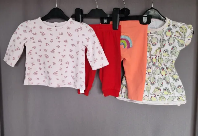 Baby Girls Clothes Bundle Age 0-3 Months.Used.Good condition.