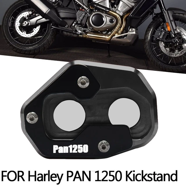 Estensione Cavalletto Laterale Moto In Alluminio CNC - Supporto Antiscivolo Per Parcheggio Sicuro