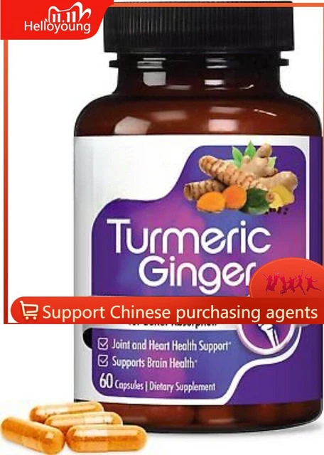 Curcuma Curcumine 1200 Mg Avec Bioperine - Haute Absorption, Triple Force, 60 Capsules