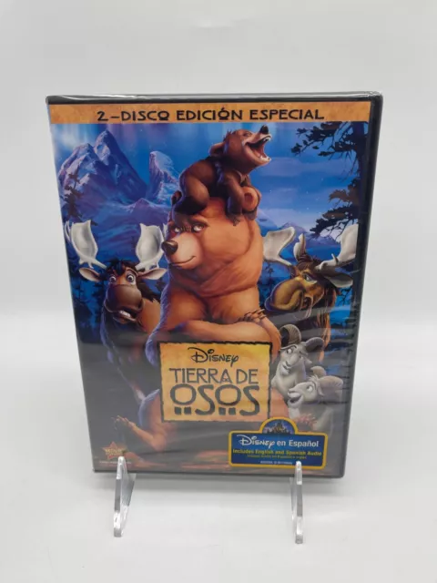Disney Brother Bear (DVD, 2011, 2-Disc Set, SPANISH) Tierra De OSOS NEW SEALED