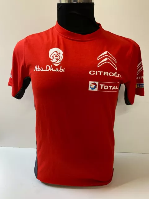 CITROEN RACING T SHIRT Small WRC World Rally Championship Rally