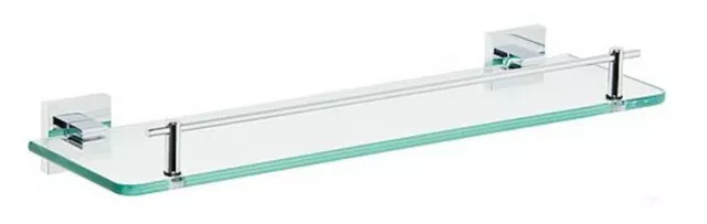 Evenes Estante de Cristal ECATARA Vidrio Pared Baño Glasboard Accessoires