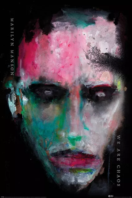 Marilyn Manson We Are Chaos 91.5 X 61Cm Maxi Poster New Official Licensed Merch