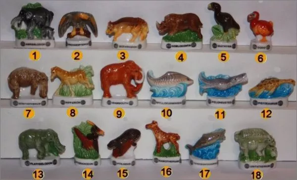 2006 Editions Atlas All Animals Missing Charm Porcelain 3D Choice