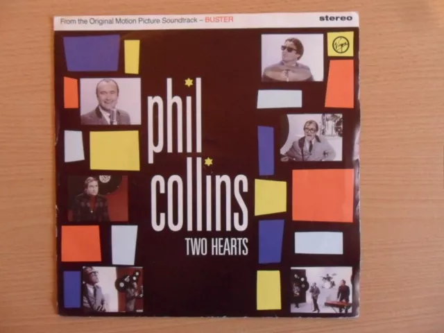 Phil Collins - Two Hearts  (7" Vinyl)