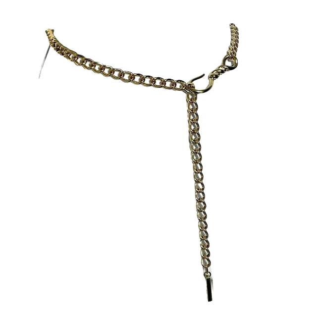 RALPH LAUREN LAUREN Gold chain belt  Super chic size large 37" long