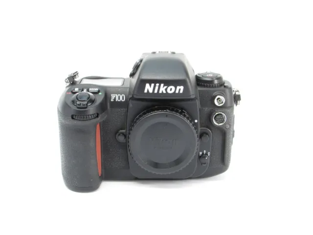 Nikon F100 35mm SLR Film Auto Focus AF Camera Body Black W/out Battery Holder