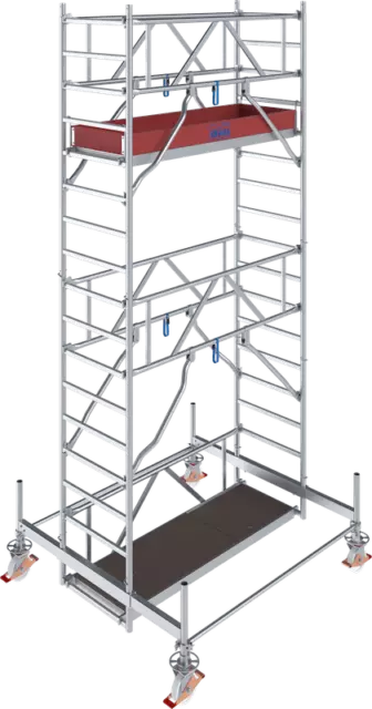 Krause Rollgerüst - Alu Fahrgerüst Stabilo 100 | 2.00 x 0.75 - 5,50 Meter