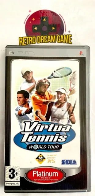 Virtua tennis world tour pour PSP