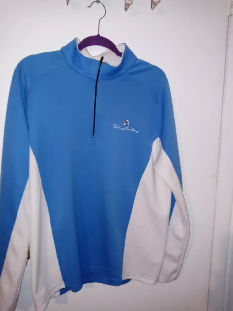 PGA Authentic Performance Mens Golf Shirt Old Hickory 1/2 Zip up