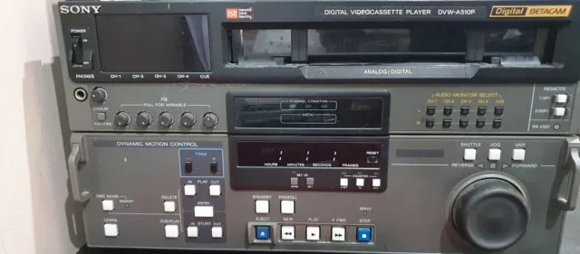 Magnétoscope / PLAYER / DIGITAL BETACAM  Sony DVW-A510 Pal