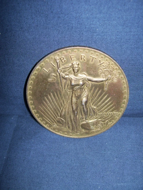 Giant Novelty Liberty Twenty Dollar Coin 3 Inches