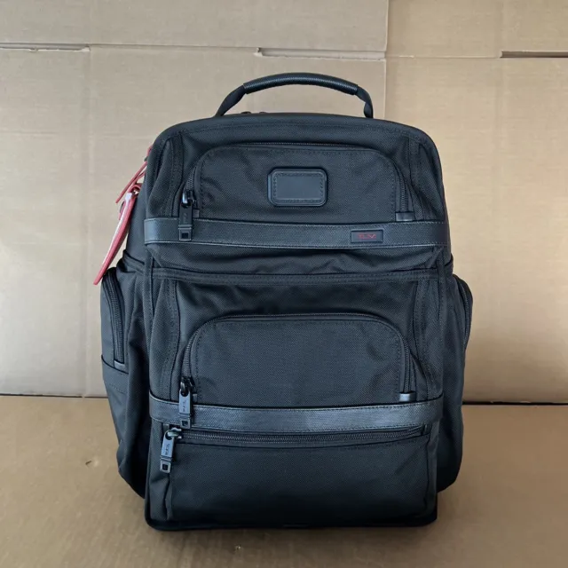 TUMI Alpha 2 T-Pass Black Nylon Business Class Backpack 26578D2