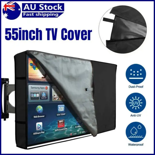 55 Inch TV Cover Dustproof Waterproof Outdoor Patio Television Protector Cloth