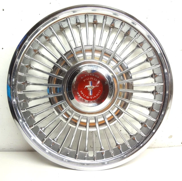 OEM 1967 1968 1969 14" Ford Mustang Wire Wheel Hubcap C7ZZ-1130-E Hub Cap Cover OEM 1967 1968 1969 14" Ford Mustang Wire Wheel Hubcap C7ZZ-1130-E Hub Cap Cover