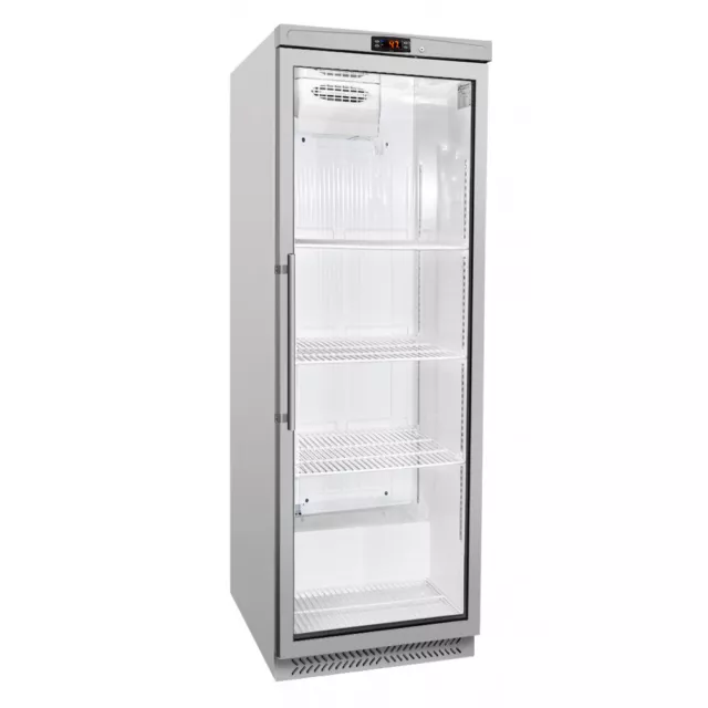 Lagerkühlschrank ECO - 400 Liter - mit 1 Glastür | GGM Gastro