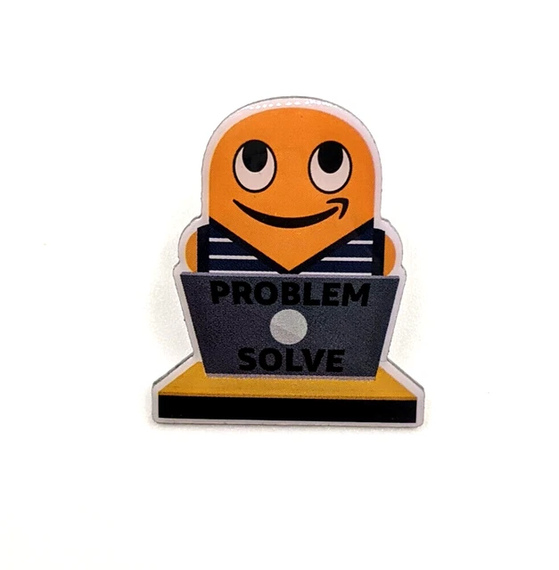 AMAZON PECCY PIN Problem Solve Problem Solver Amazon Employee
