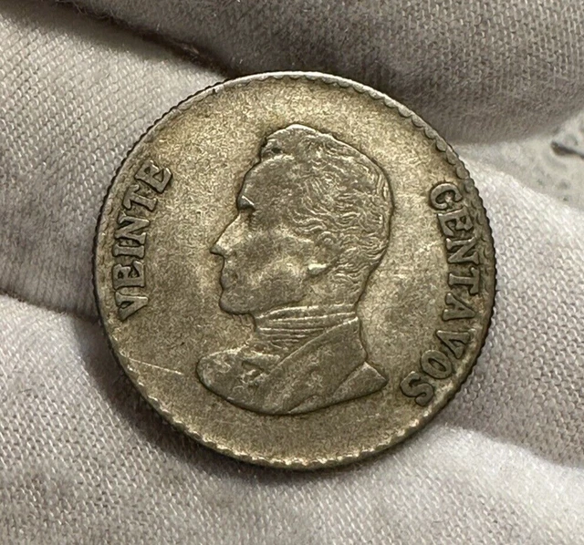 1953 Colombia 20 Centavos Km-213 - Free Shipping! B2519