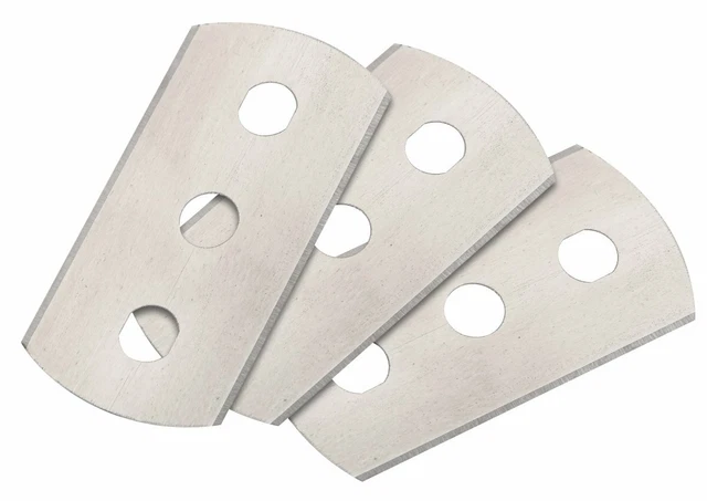 Stanley Rogers Ersatzklingen 5 cm aus Edelstahl Reinigungsschaber Klingen Herd