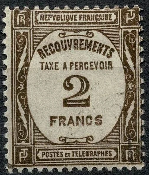 Achetez France 1927-1931 - Timbre-Taxe YT 62+64-65 - Oblitéré