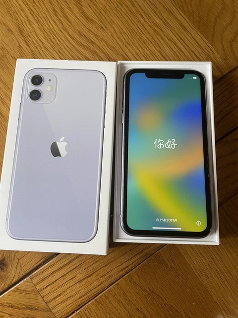 Apple iPhone 11 - 64GB - Purple (Unlocked) A2221 (CDMA + GSM)