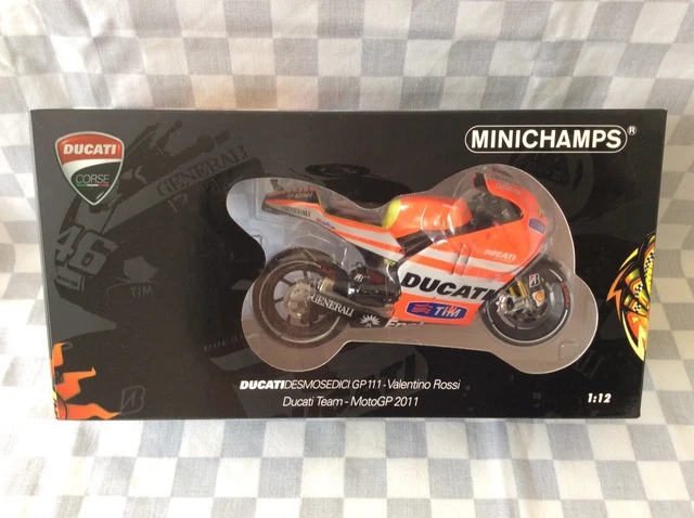 Modèle Réduit Ducati MotoGP Nicky Hayden #69 2011 - Minichamps 1:12