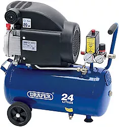 Draper 24980 24L 230V 1.5Kw (2Hp) Air Compressor