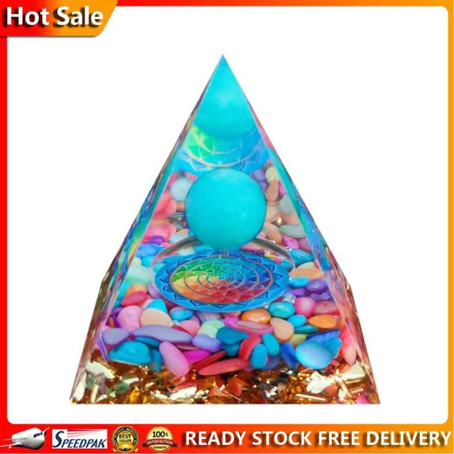 Orgonite Bacchetta Ametista - Orgone Gioielli In Pietre Dure E Preziose - Foto 4