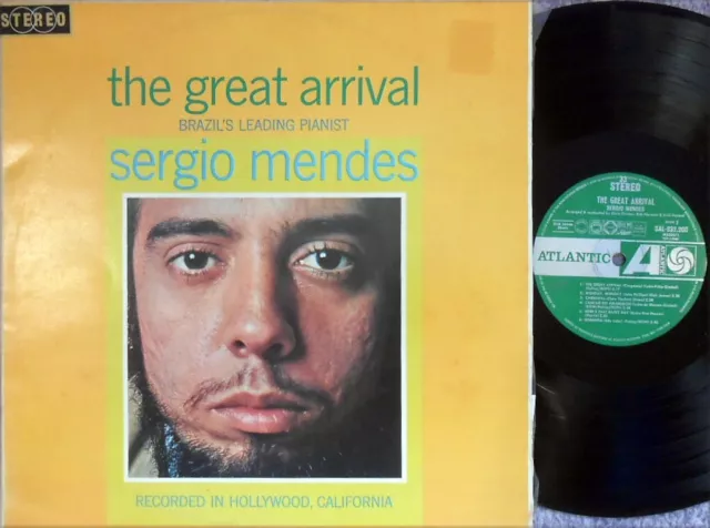 Sergio Mendes 1st Press OZ LP The great arrival EX ’68 Atlantic Latin Bossa Nova