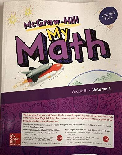 MCGRAW-HILL MY MATH GRADE 5 VOLUME 1 **Mint Condition**
