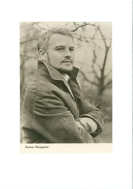 uralte AK deutscher Schauspieler Thomas Weisgerber 1968 //28