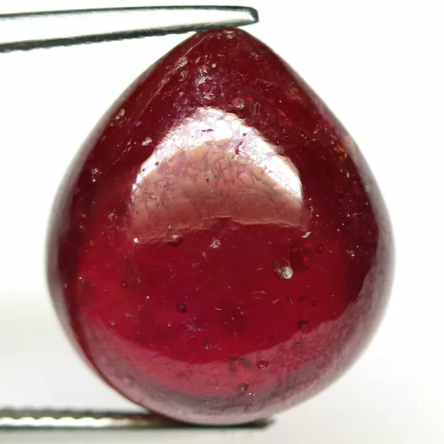 Shola Vrai 21,00 Carats Naturelle Rouge Rubis de Madagascar