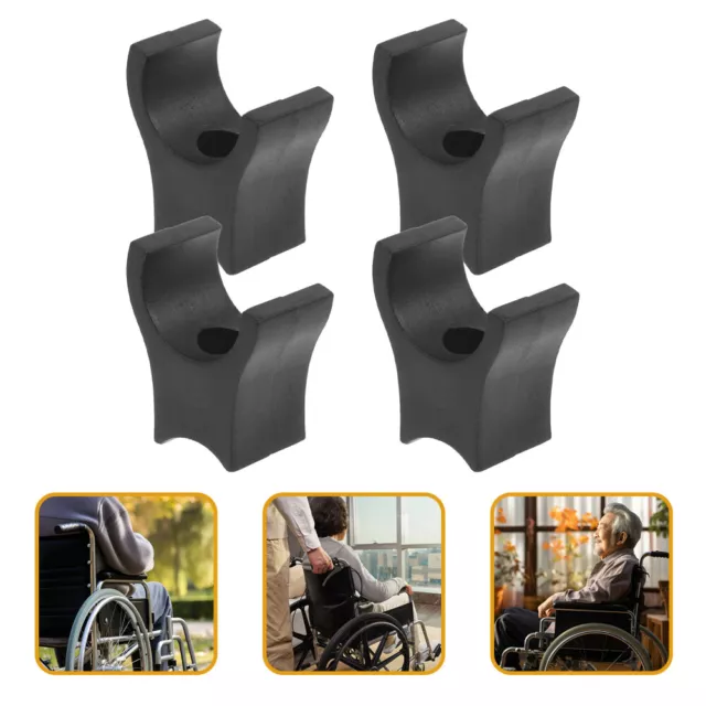 4Pcs Drive Wheelchair Seats Rail Guides Replacement Wheelchair Part Seat Rail
